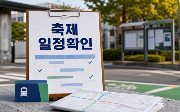 증세로 대학 축제 2026 일정과 교통 확인 방법 총정리 최신 기준 정리