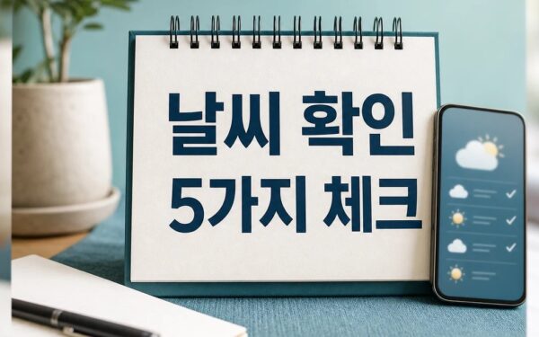 생활/날씨 2026 적용일과 확인 방법 총정리 완벽 가이드