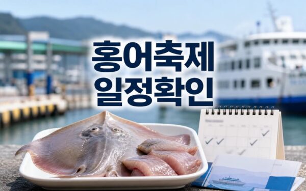 흑산도 홍어축제 2026 일정과 교통 확인 방법 총정리 최신 기준