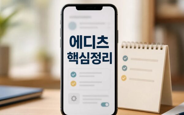 에디츠 2026 주요 변화와 확인할 점 총정리 완벽 가이드