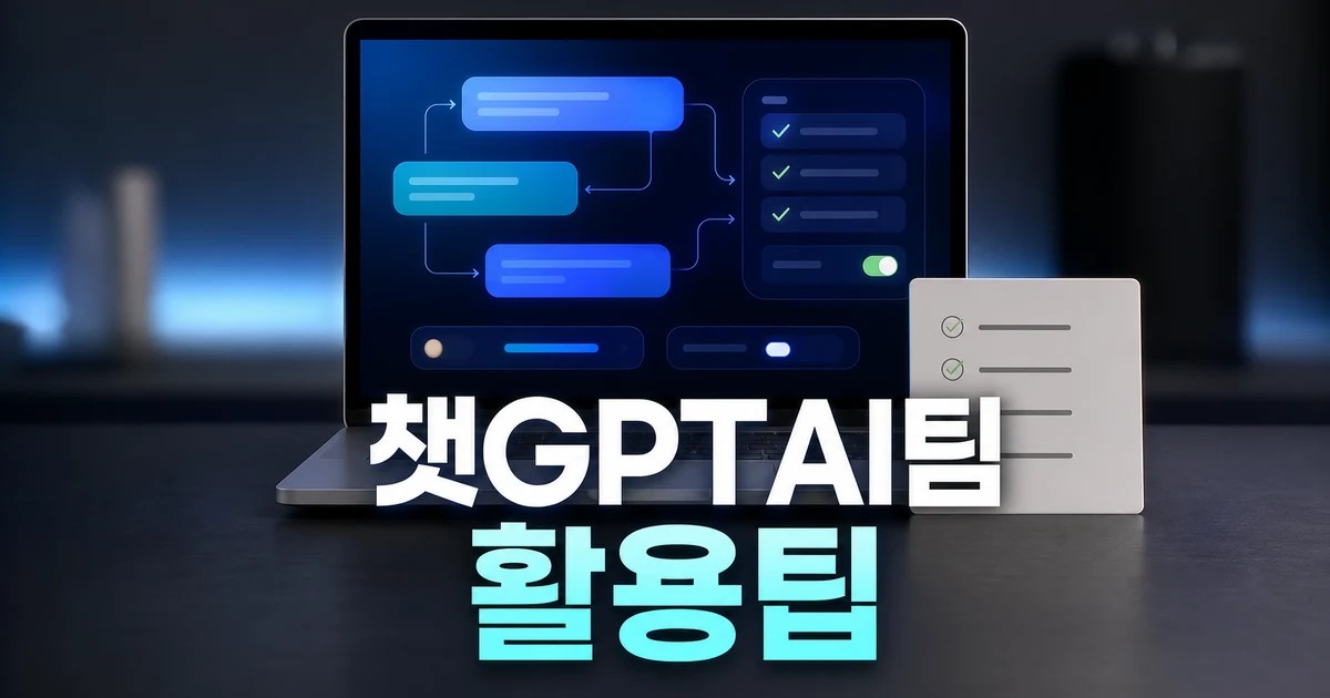 챗GPT가 AI팀 소통 전술짠다! 2026 주요 변화와 확인할 점 총정리 대표 썸네일
