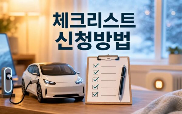 2026 동해 전기차 보조금 조회 신청 방법 체크리스트 가이드