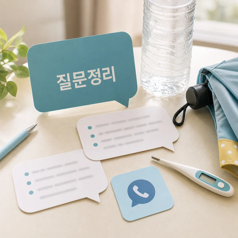 온열질환 자주 묻는 질문 정리 이미지