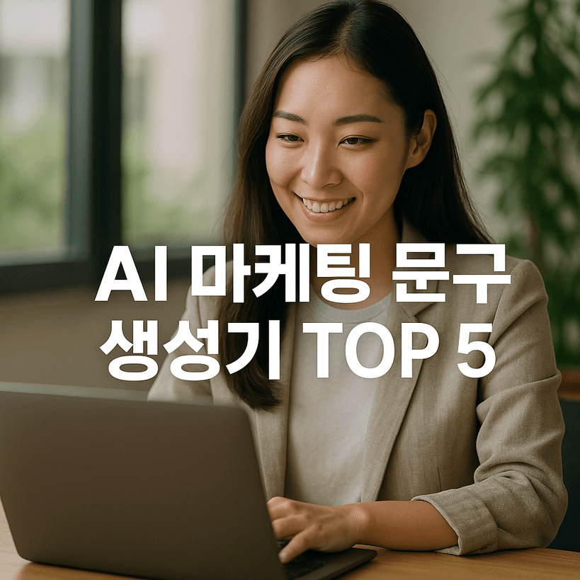 2025년 최신 AI 마케팅 문구 생성기 TOP 5 도구 및 효과 분석