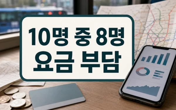 10명 중 8명 “대중교통 요금 인상으로 생활비 부담 가중” 리스크와 점검 기준