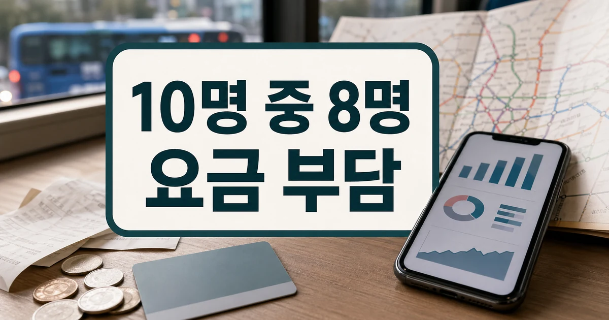 대중교통 요금 인상 생활비 부담 점검 대표 이미지