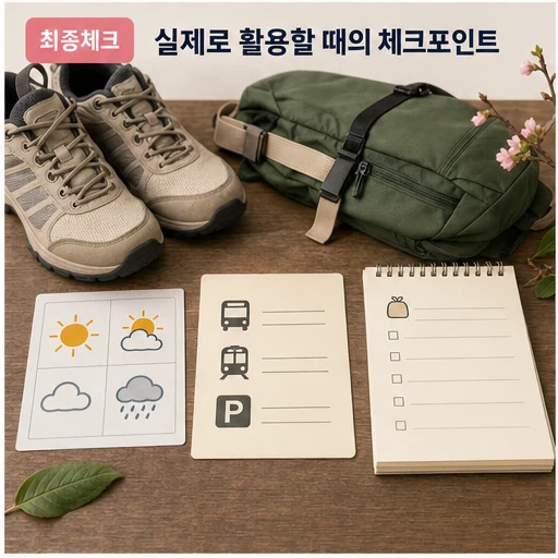 “봄꽃 따라 떠나볼까”…전국 124개 축제 한눈에 담은 ‘봄꽃·임산물 지도’ 공개 주의사항과 확인 포인트 본문 이미지 3 - 최종체크