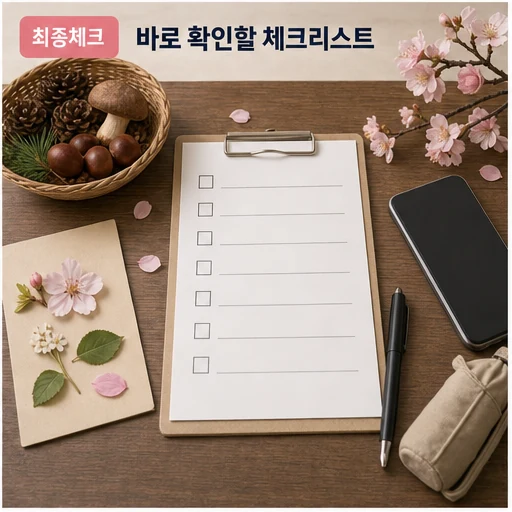 “봄꽃 따라 떠나볼까”…전국 124개 축제 한눈에 담은 ‘봄꽃·임산물 지도’ 공개 주의사항과 확인 포인트 본문 이미지 4 - 최종체크