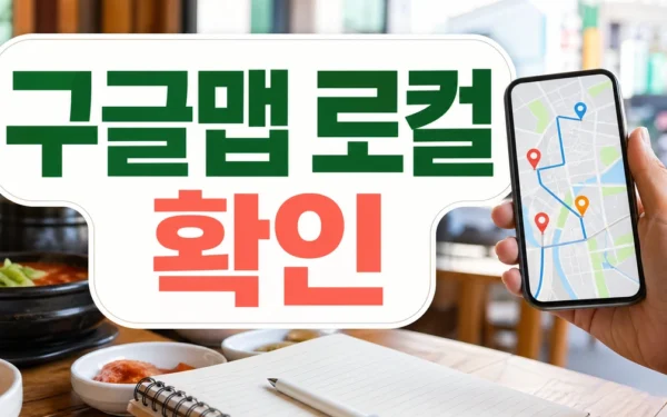 구글맵 로컬 맛집 찾는 개꿀팁 10가지 방문 전 준비 가이드