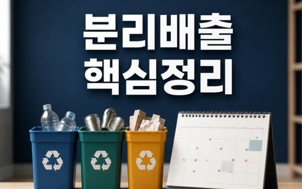 10월 분리배출 규정 강화설 2026 적용일과 확인 방법 총정리