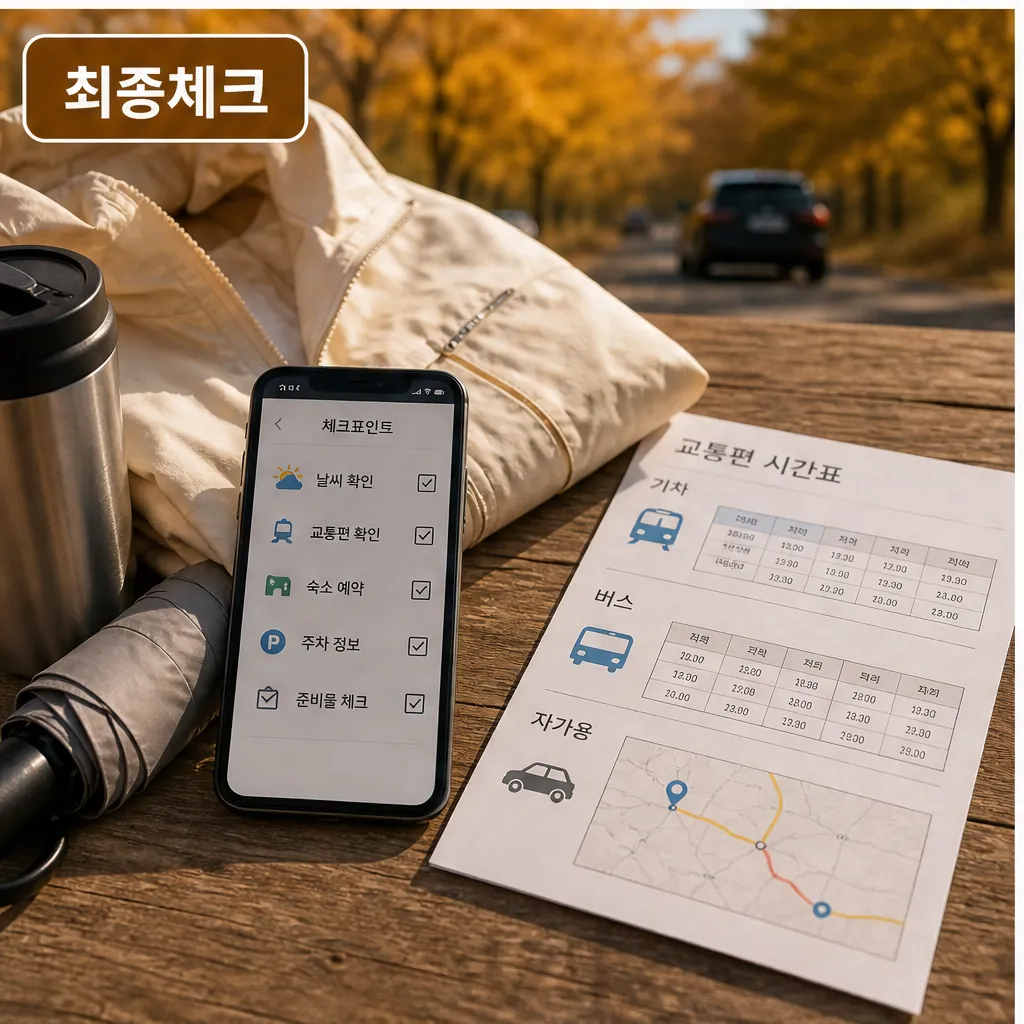 성큼 다가온 가을, 전북은 지금 축제의 바다 방문 전 준비 가이드 본문 이미지 3 - 최종체크