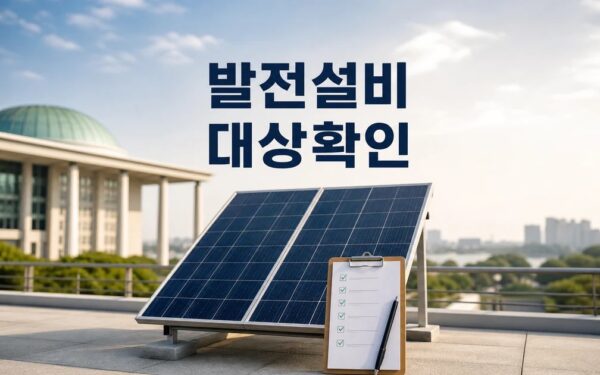 국회 친환경 태양광 발전설비 준공식 2026 영향 대상과 확인 방법 가이드