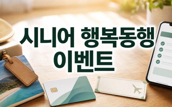 하나카드 시니어 행복동행 이벤트 혜택과 신청 전 확인할 점