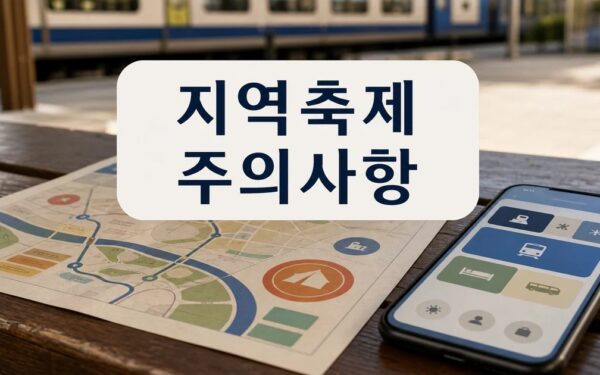 지역축제 기차여행 홍보 강화…외국인 예매 기능도 추진 주의사항과 확인 포인트