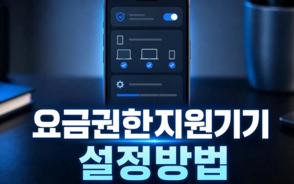 전력 설치 전 요금·권한 먼저 보기 요금·권한·지원기기 먼저 보기