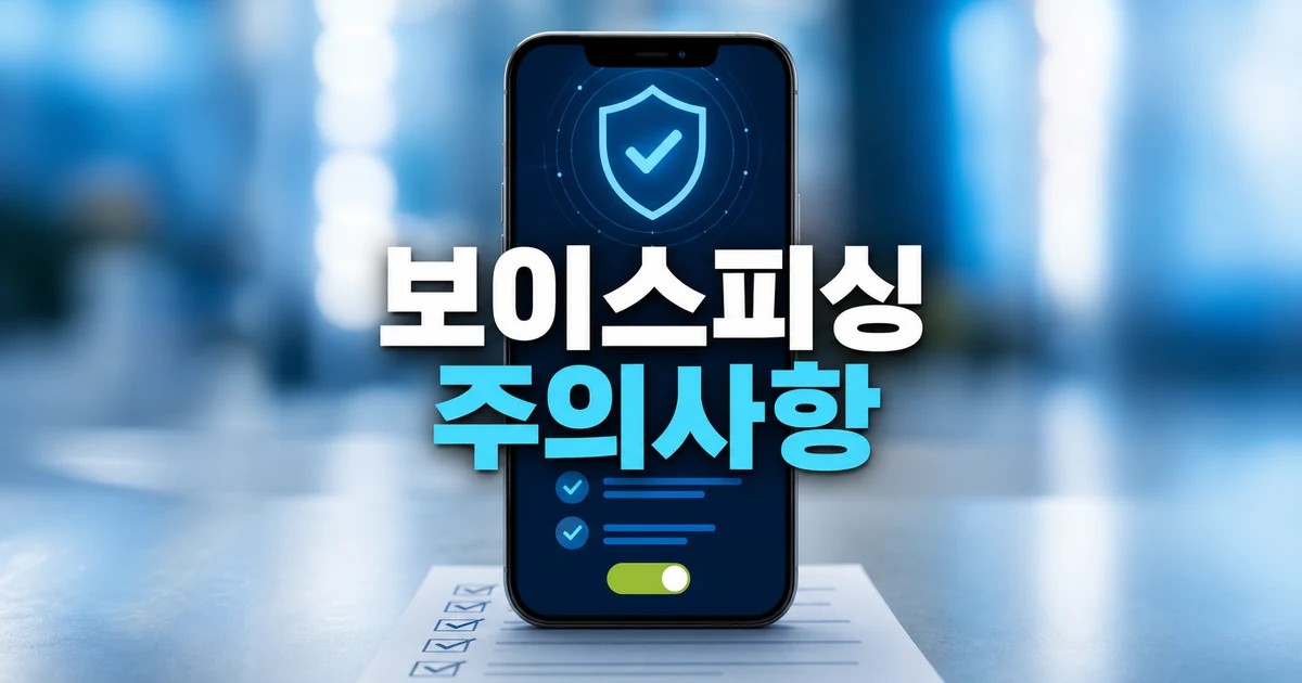 보이스피싱 피해구제 신청 2026 앱 접수 전 확인 절차 총정리 대표 썸네일