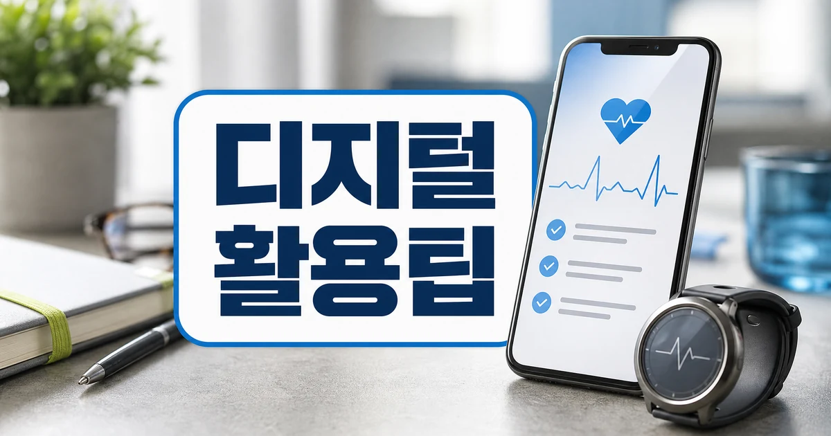 디지털 헬스케어 탐구생활 활용팁 대표 이미지