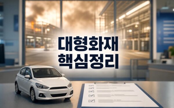 대형화재 현대차 인도법인 일시적 차질 2026 적용일과 확인 방법 총정리