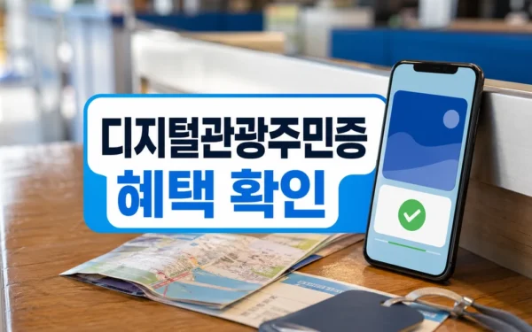 디지털관광주민증 발급 사용 방법 혜택 사용법과 활용 팁