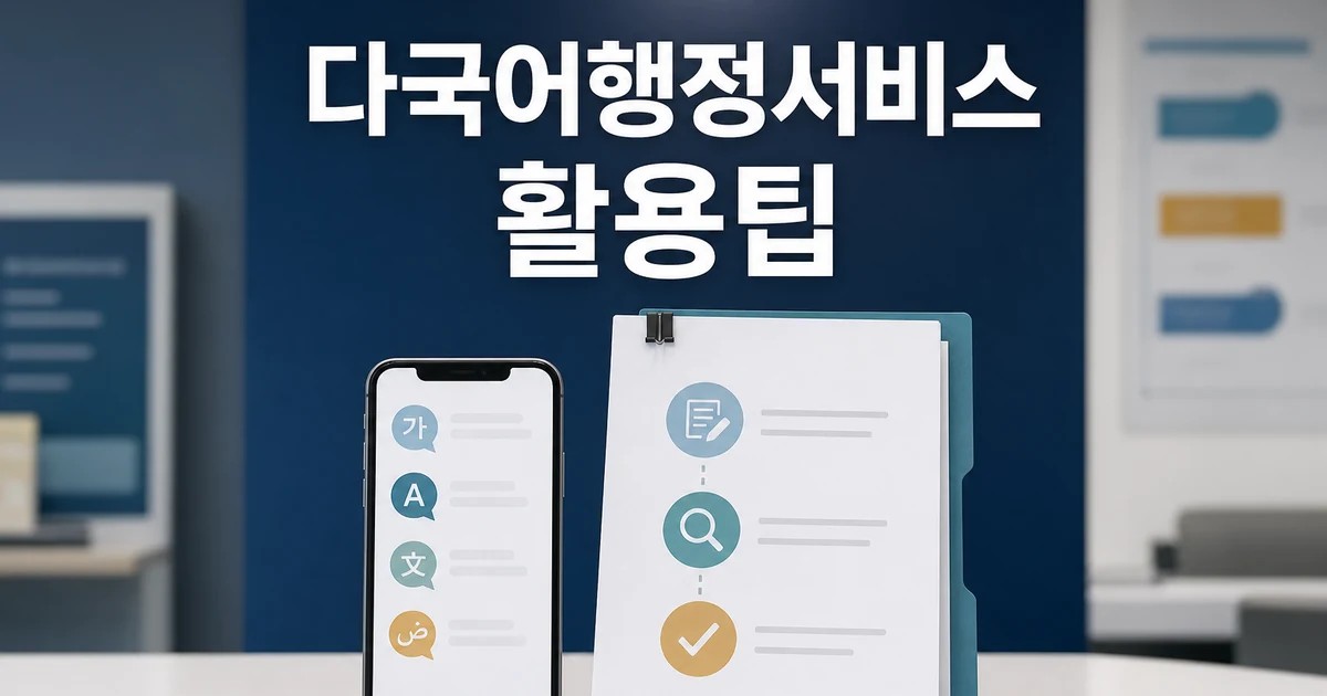 다국어 행정서비스 2026 주요 변화와 확인할 점 총정리 최신 기준 대표 썸네일