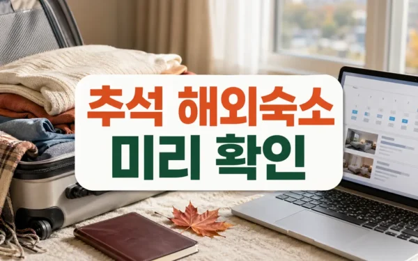 한혜진·김숙 미리 다녀왔다…‘역대급 추석’ 해외 숙소 검색 상위권 차지한 이곳 방문 전 준비 가이드