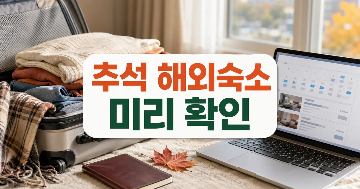 한혜진·김숙 미리 다녀왔다…‘역대급 추석’ 해외 숙소 검색 상위권 차지한 이곳 방문 전 준비 가이드 대표 이미지 - 추석 해외숙소 미리 확인