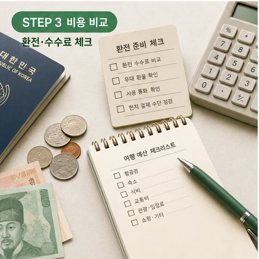 한혜진·김숙 미리 다녀왔다…‘역대급 추석’ 해외 숙소 검색 상위권 차지한 이곳 방문 전 준비 가이드 본문 이미지 3 - 환전과 수수료 체크