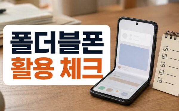 ‘생활꿀팁부터 코믹 사연까지’···폴더블폰 ‘기상천외’ 활용법 실무 활용 체크리스트
