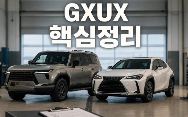 렉서스 GX·UX 2593대 리콜 2026 주요 변화와 확인할 점 총정리