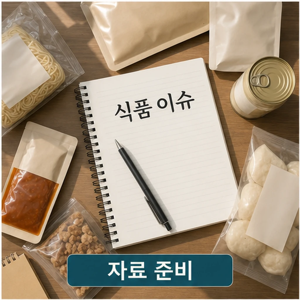 〈32〉풀무원·CJ제일제당 쌍두마차 식품 견인 실무 활용 체크리스트 본문 이미지 1: 자료 준비