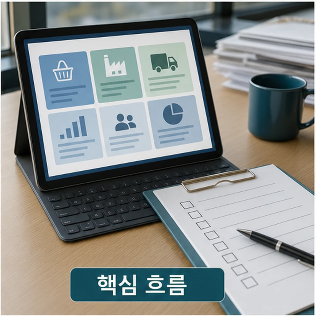 〈32〉풀무원·CJ제일제당 쌍두마차 식품 견인 실무 활용 체크리스트 본문 이미지 2: 핵심 흐름
