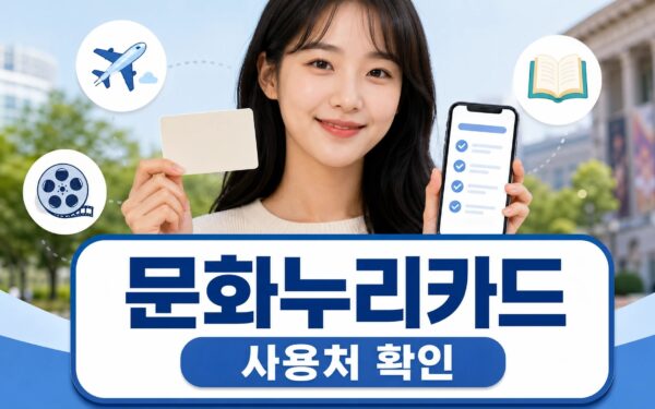 문화누리카드 2026, 사용처·잔액 확인 전 체크포인트