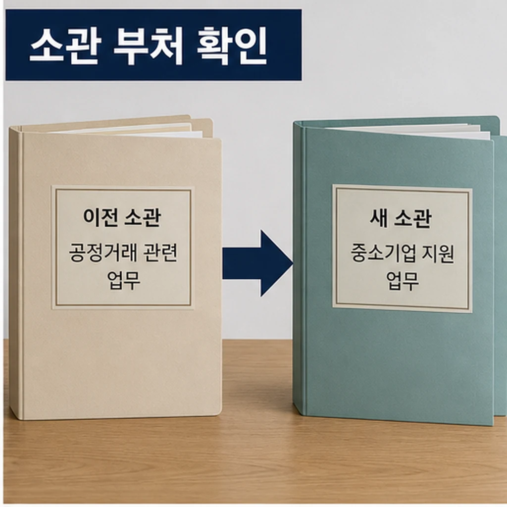 소비자생활협동조합법 소관, 공정위서 중기부로 변경 달라진 점과 체크포인트 소관 부처 확인 체크포인트 이미지