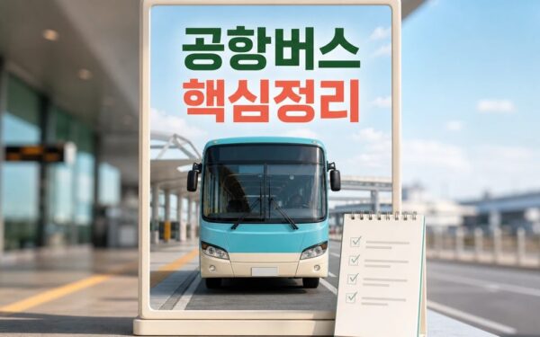 6103번 공항버스 2026 적용일과 확인 방법 총정리 최신 기준