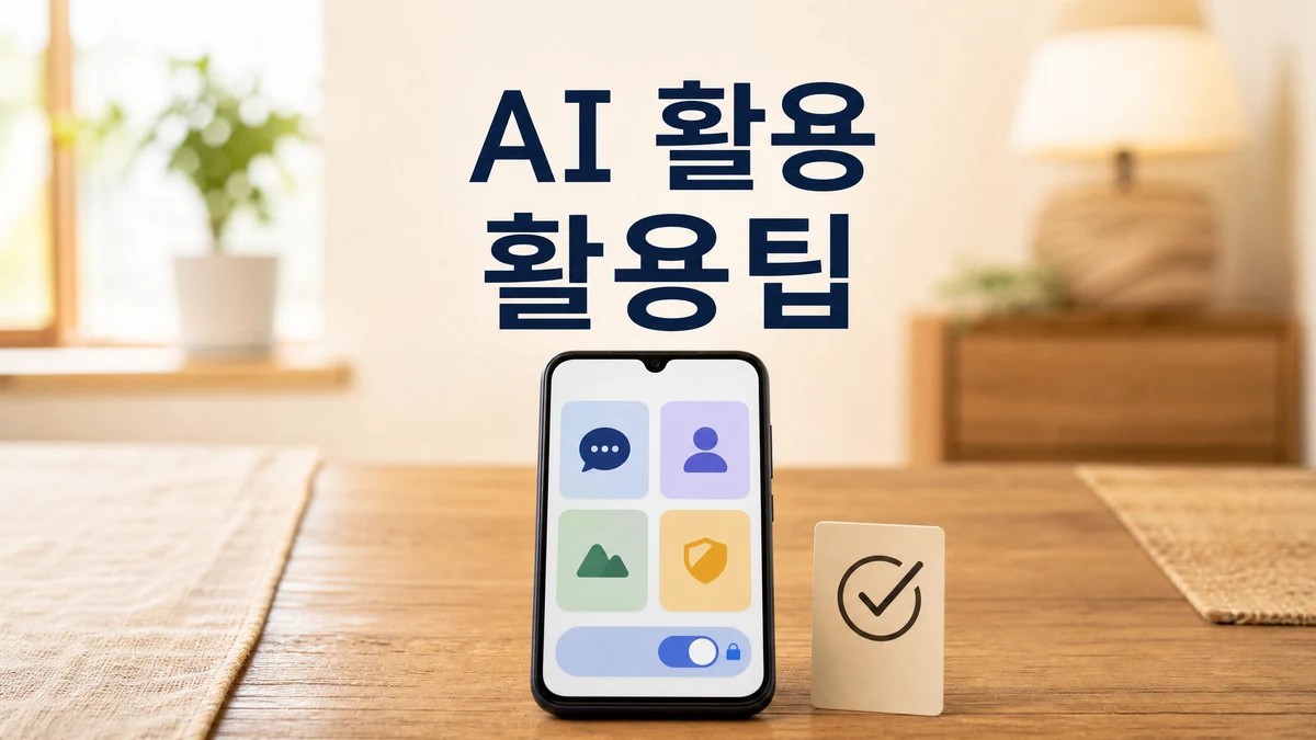 디지털 시니어 AI 스마트폰앱 활용 팁 대표 썸네일