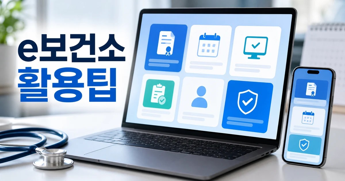 e보건소 온라인 민원 2026 활용 기능 대표 이미지