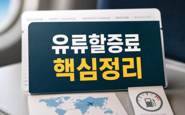 국제선 유류할증료 27→19단계 2026 적용일과 확인 방법 총정리