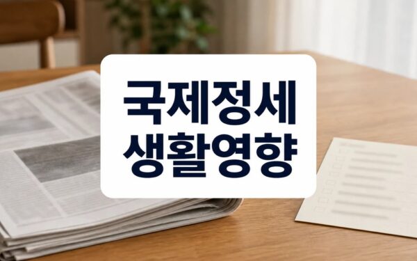 불안한 국제 정세로 인한 영향 핵심 정보와 확인 방법 정리 세부 기준과 주의사항