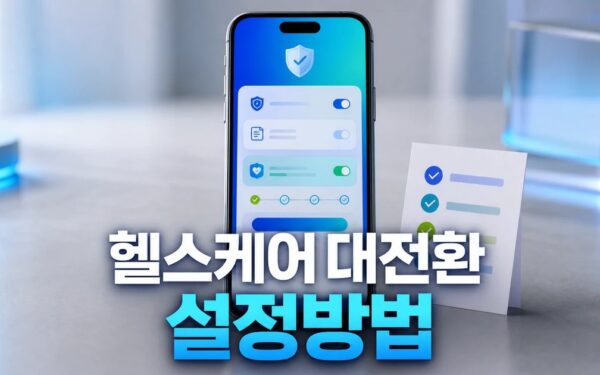 K-디지털 헬스케어 대전환 대응을 위한 현황 설치 전 확인 방법 완벽 가이드