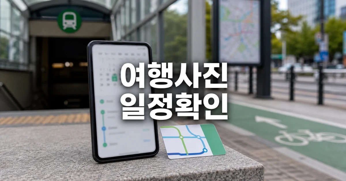 여행사진의 기술 2026 일정과 교통 확인 방법 총정리 최신 기준 대표 썸네일
