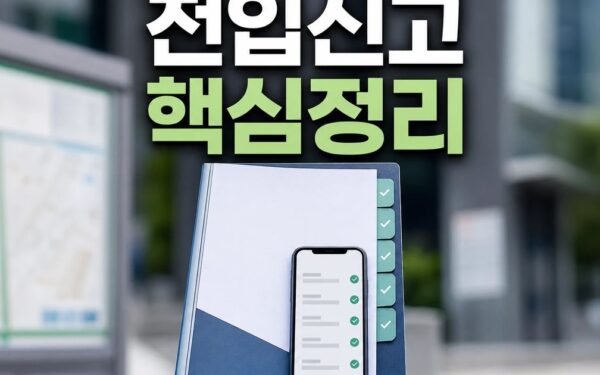 전입신고부터 생활정보 2026 적용일과 확인 방법 총정리 최신 기준