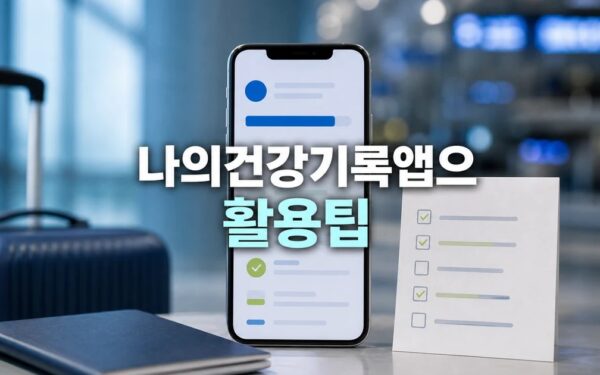 나의건강기록 앱으로 입국 검역 준비까지 2026 주요 변화와 확인할 점 총정리