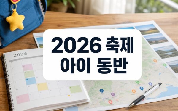 2026 가족 지역축제 일정, 아이와 가기 전 확인할 체크포인트