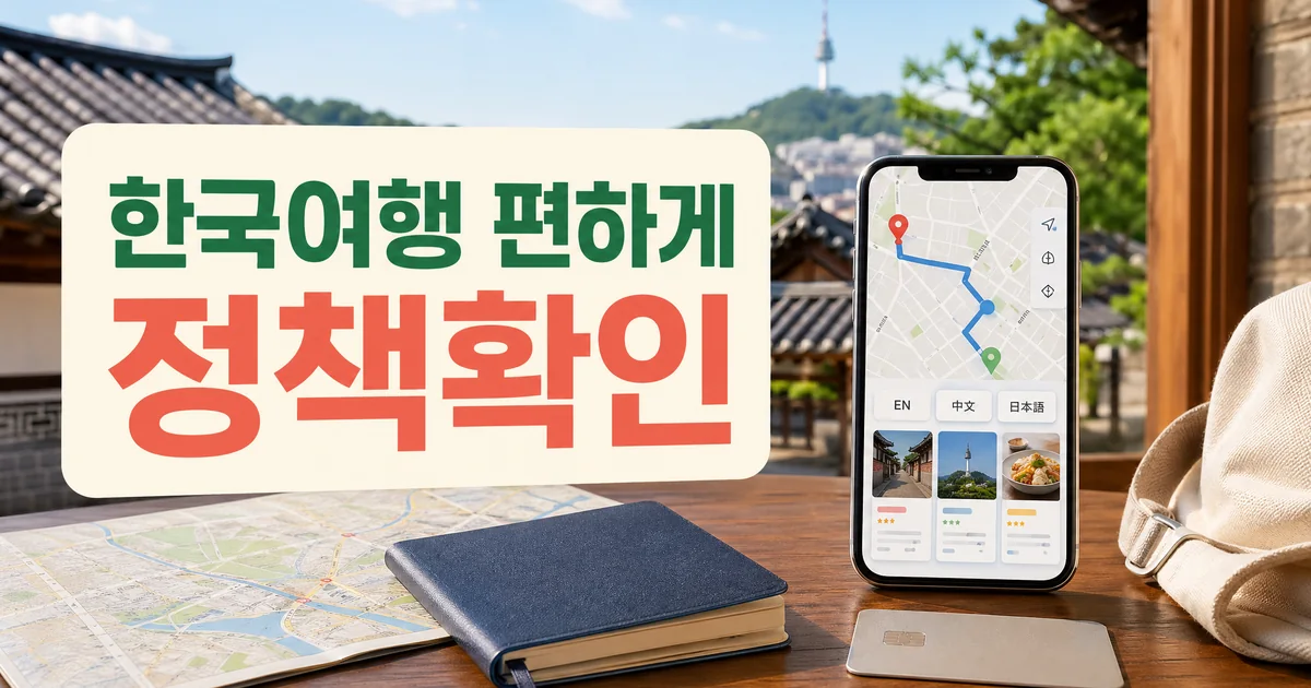 한국여행 네이버 지도 영·중·일 언어 지원 확인 포인트 대표 이미지