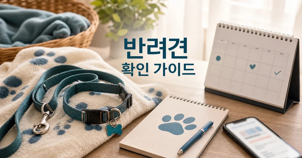안선영 19살 반려견 2026 적용일과 확인 방법 총정리 최신 기준 대표 썸네일