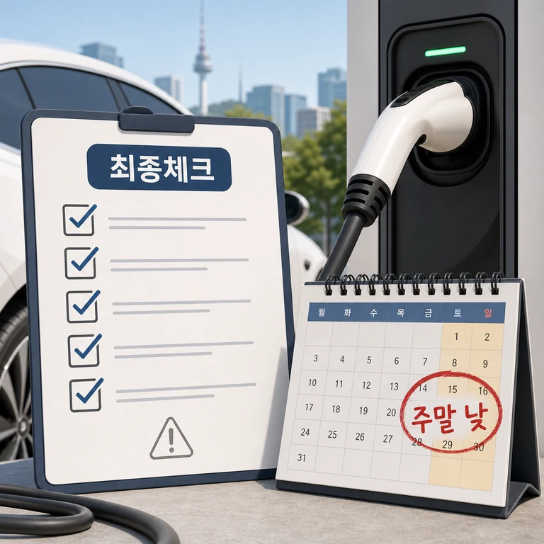서울시 공용충전기 이용 전 최종 체크리스트와 주의사항 이미지