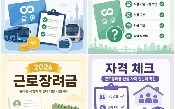 서울 기후동행카드 2026, 이용 전 꼭 확인할 조건
