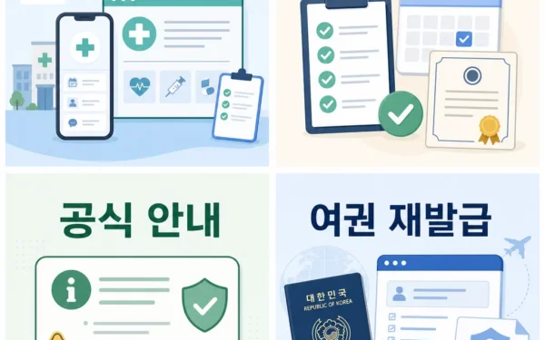 e보건소 온라인 민원, 2026년에 활용할 수 있는 기능 정리