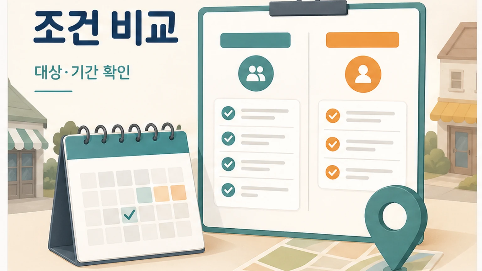 강남구 채널 홍보 이벤트 대상 기간 조건 비교 이미지