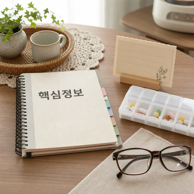 90세 이상 건강 요인 조사 상담 준비 핵심정보 이미지